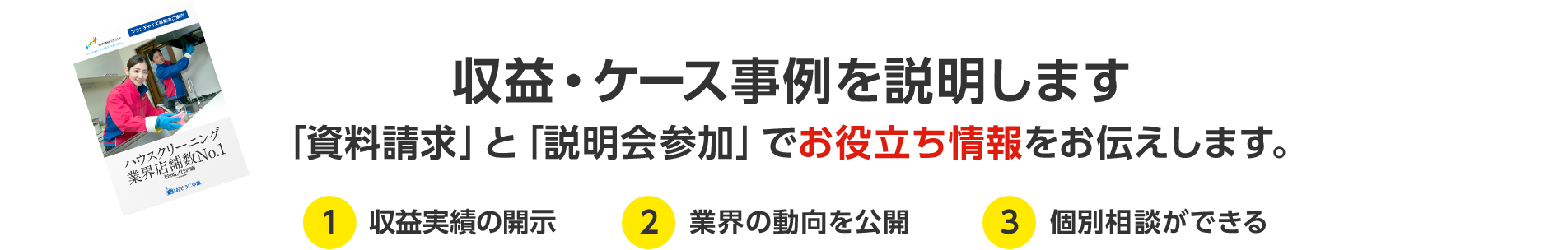 なくなり次第終了！資料請求特典「2冊」プレゼント　1先輩オーナーの成功失敗集BOOK　2先輩オーナーの成功失敗集BOOK