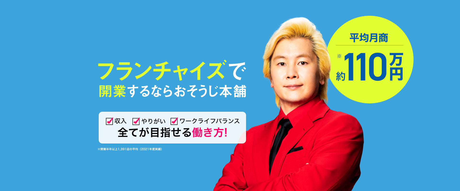 フランチャイズで開業するならおそうじ本舗