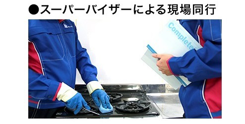スーパーバイザーによる現場同行