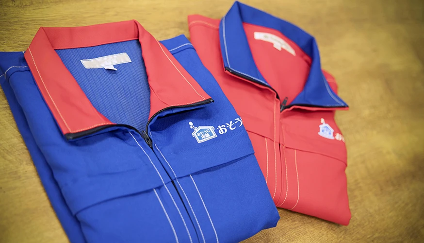 おそうじ本舗のユニフォーム